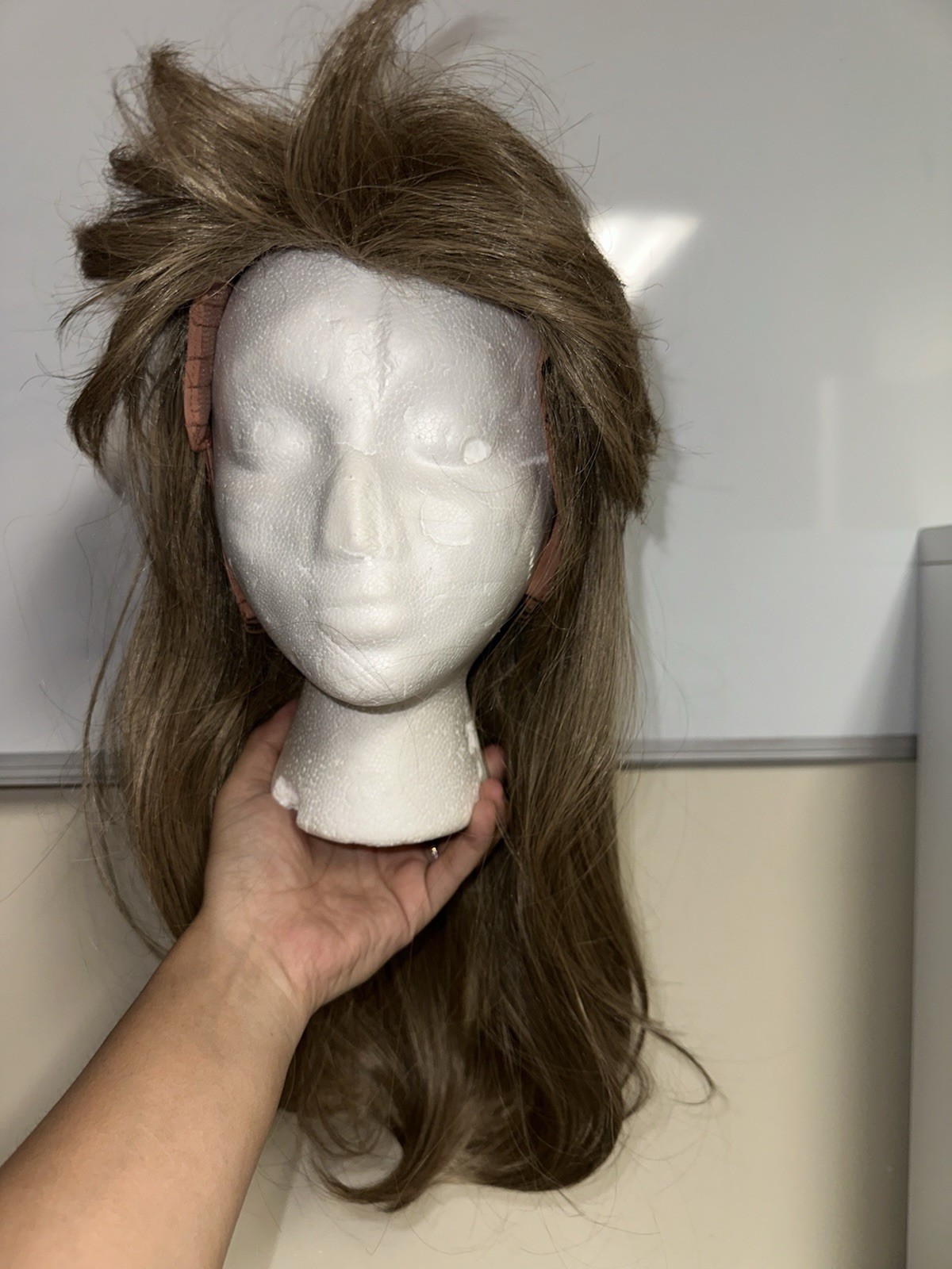 Unknown Wig Brand Ash Blonde Balayage Light Brown Mullet 70’s 80’s Cosplay