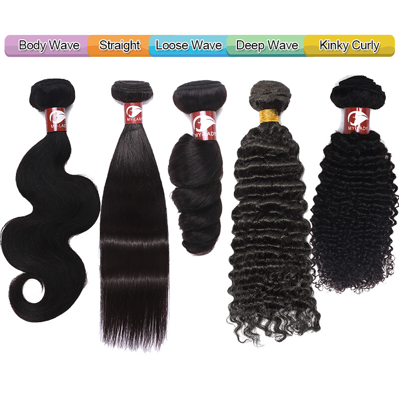 100% Virgin Human Hair 300G Thick Full Head Remy Hair Peruvian Hair Extensions