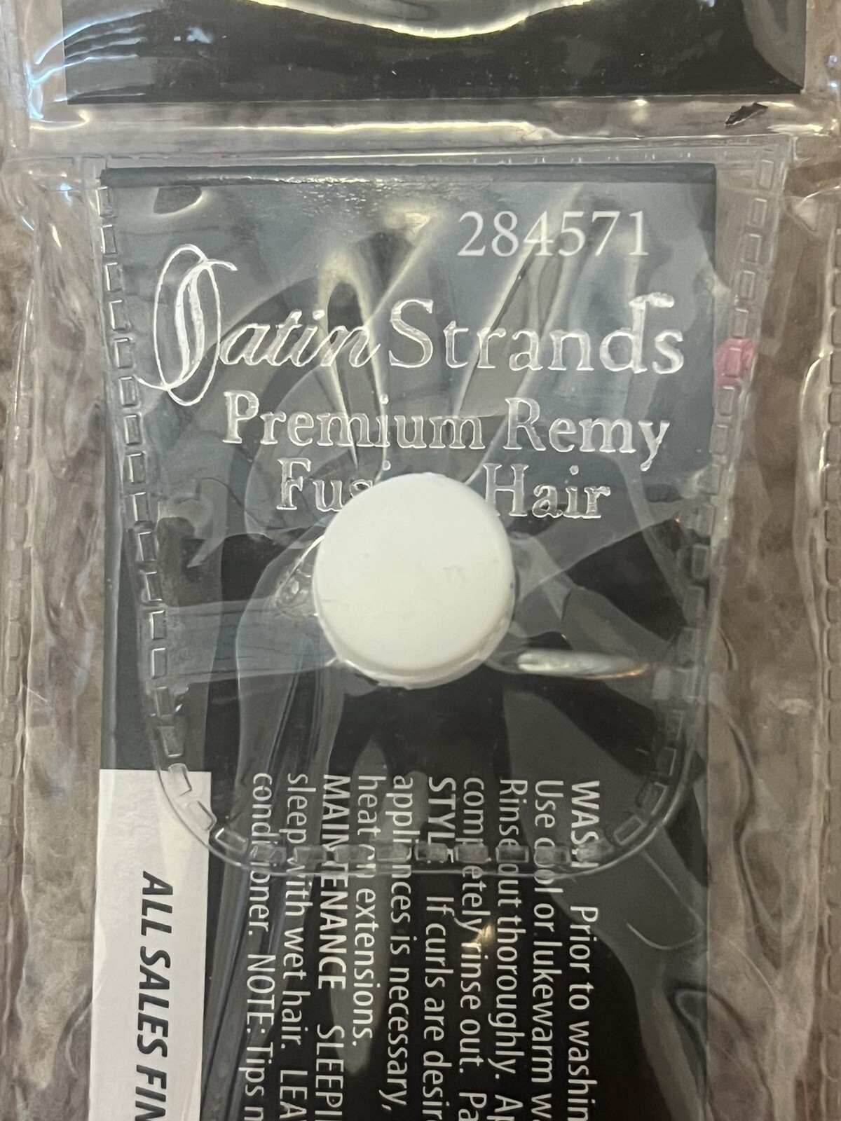 Satin Strands Premium Remy Fusion 100% Human Hair 20 I-Tips 18” Pompano Pink NEW