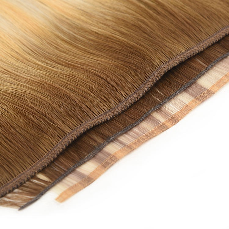 Seamless Thin 24″ Russian Virgin Remy Genius 100% Remy Human Hair Weft Hair 100g
