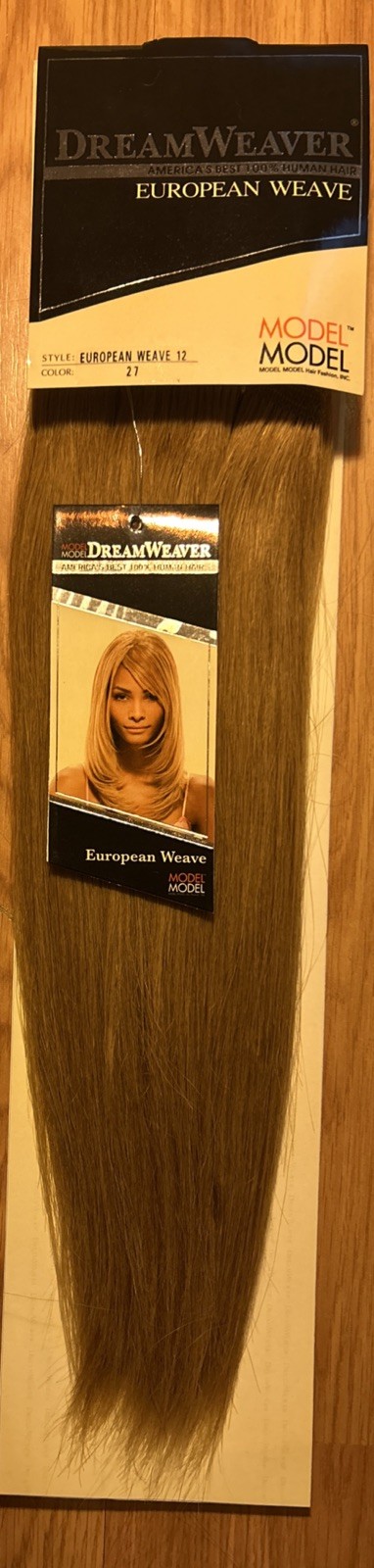 100% Human Dream Weaver Hair Extensions. 12”inch. Color #27. 1 Pack For $30