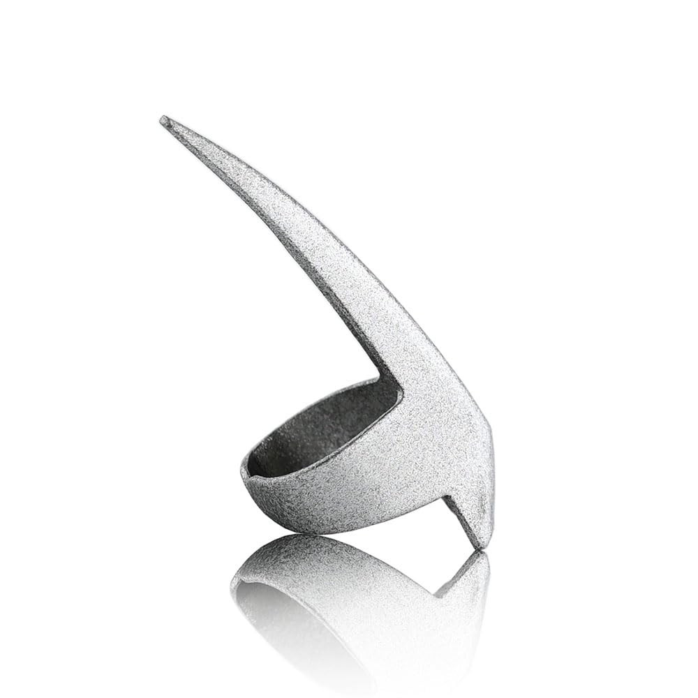 Hair Parting & Sectioning Ring – Stainless Steel Finger Braiding Hair Pick Tools
