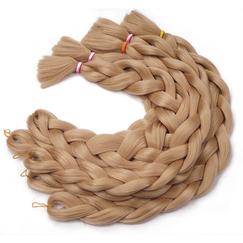 82″ Kanekalon Long Straight Synthetic Hair Braid Afro African Twist Jumbo Braids