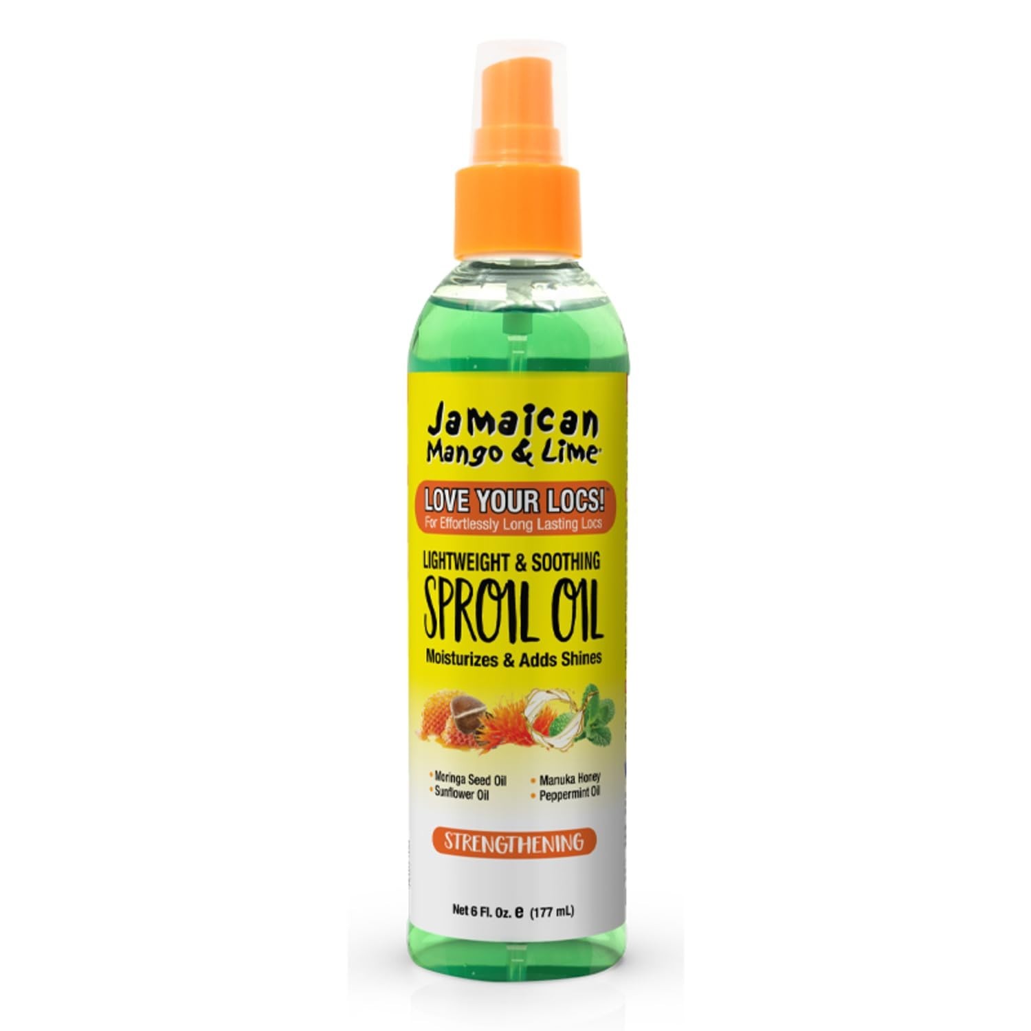 Locs Spray Oil Lightweight Nourishing Shine Scalp Relief Braids Twists Curls 6oz