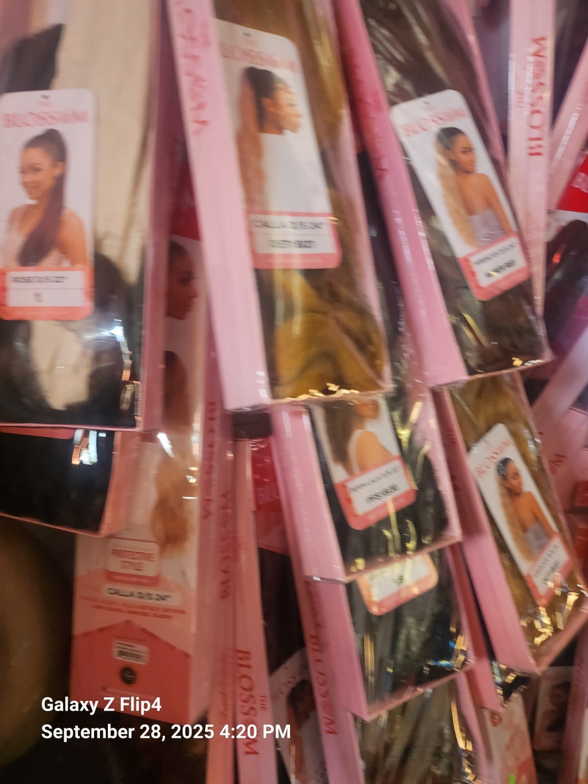 100% Human Hair for Ponytails. Straight, Curly Or Wet and Wavy. (Blossom Brand)