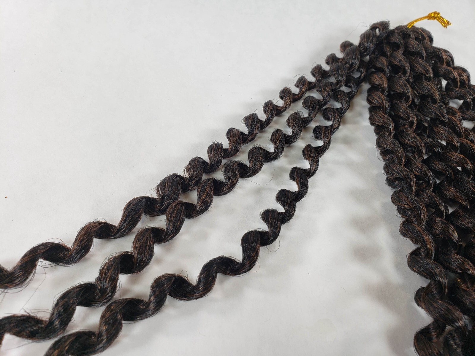 Pack Of 9 PCS Water Wave Passion Twist Crochet Hair Extensions 18″ T30#