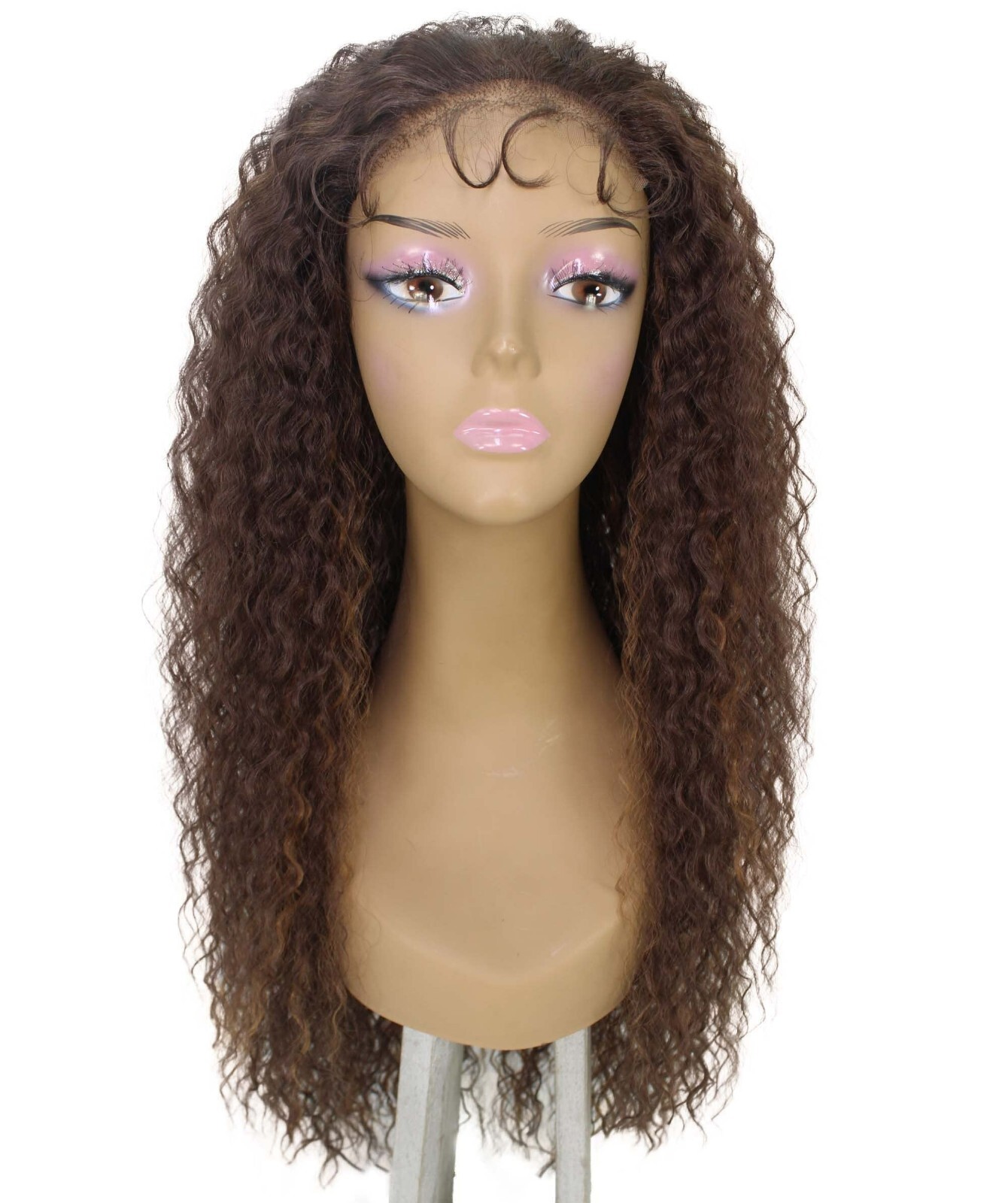 LUXLUXE Jazmin Wavy Trendy 26 in Long Lace Front Wig, BL-0139