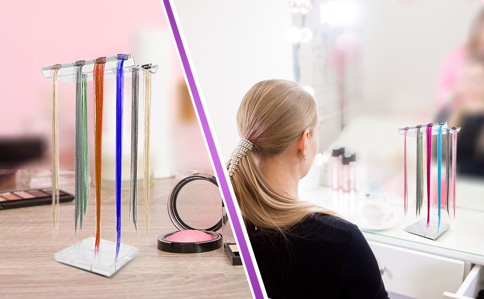 Wigs Display Rack Stand Hair Extension Holder Wigs Stands Multi Function Wig