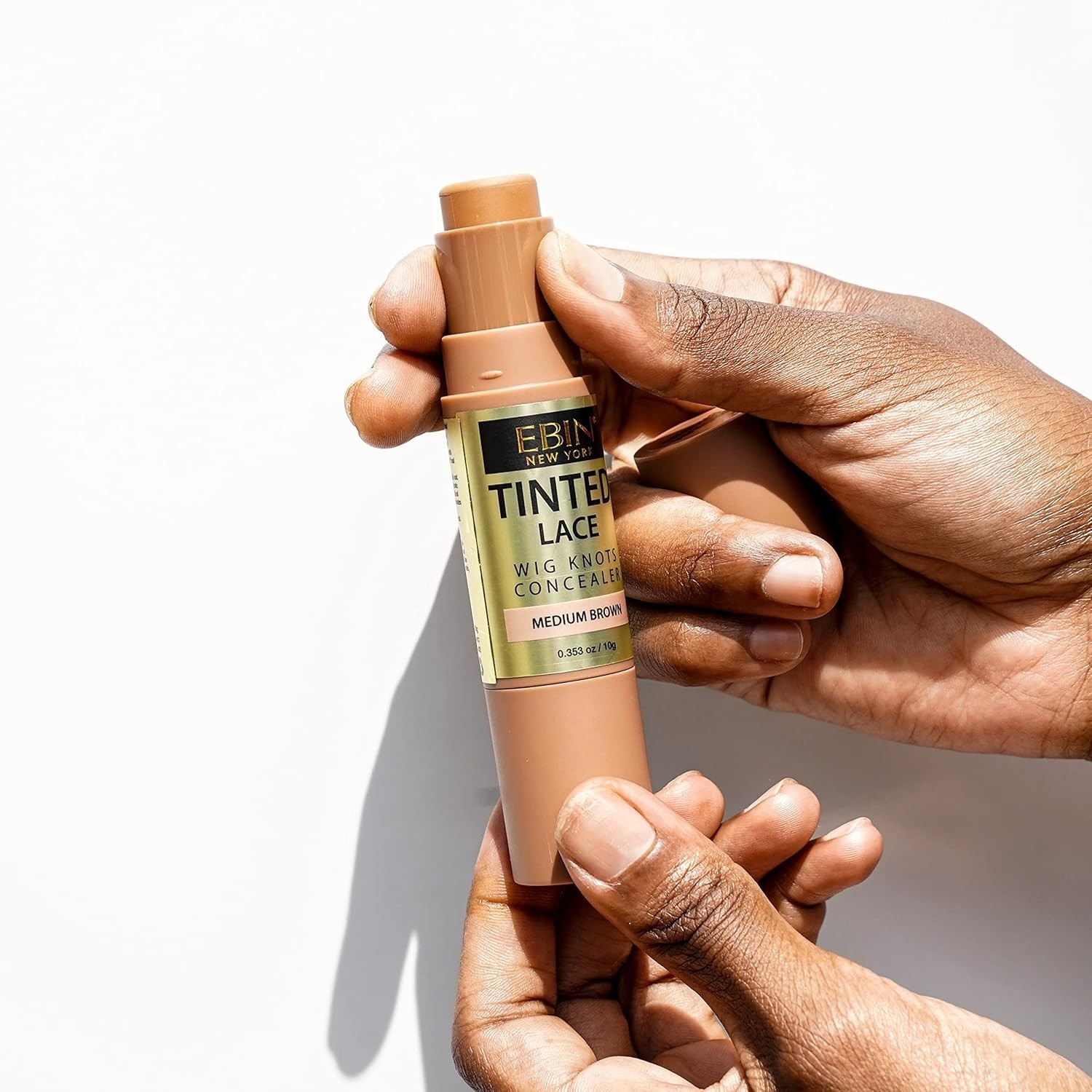 Ebin New York Tinted Lace Wig Knots Concealer (Natural Beige) 10g/0.35oz