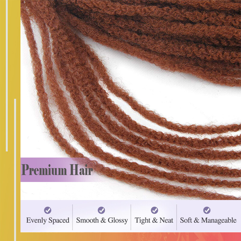 3/5 Bundles Puff Afro Kinky Curly Braids Bulks Braiding Hair Extension As Human