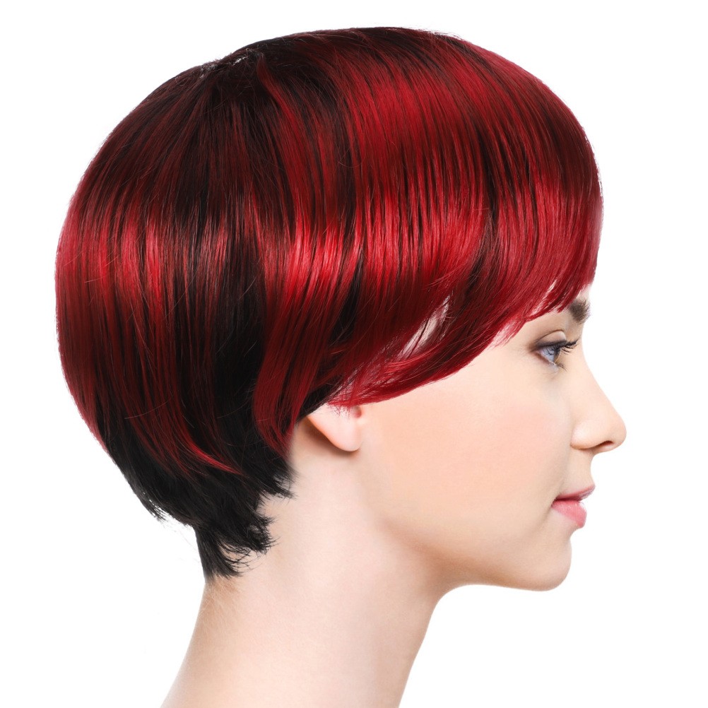 Straight Hair Wig Bangs Daily Use Costume Wigs Funny for Women Party