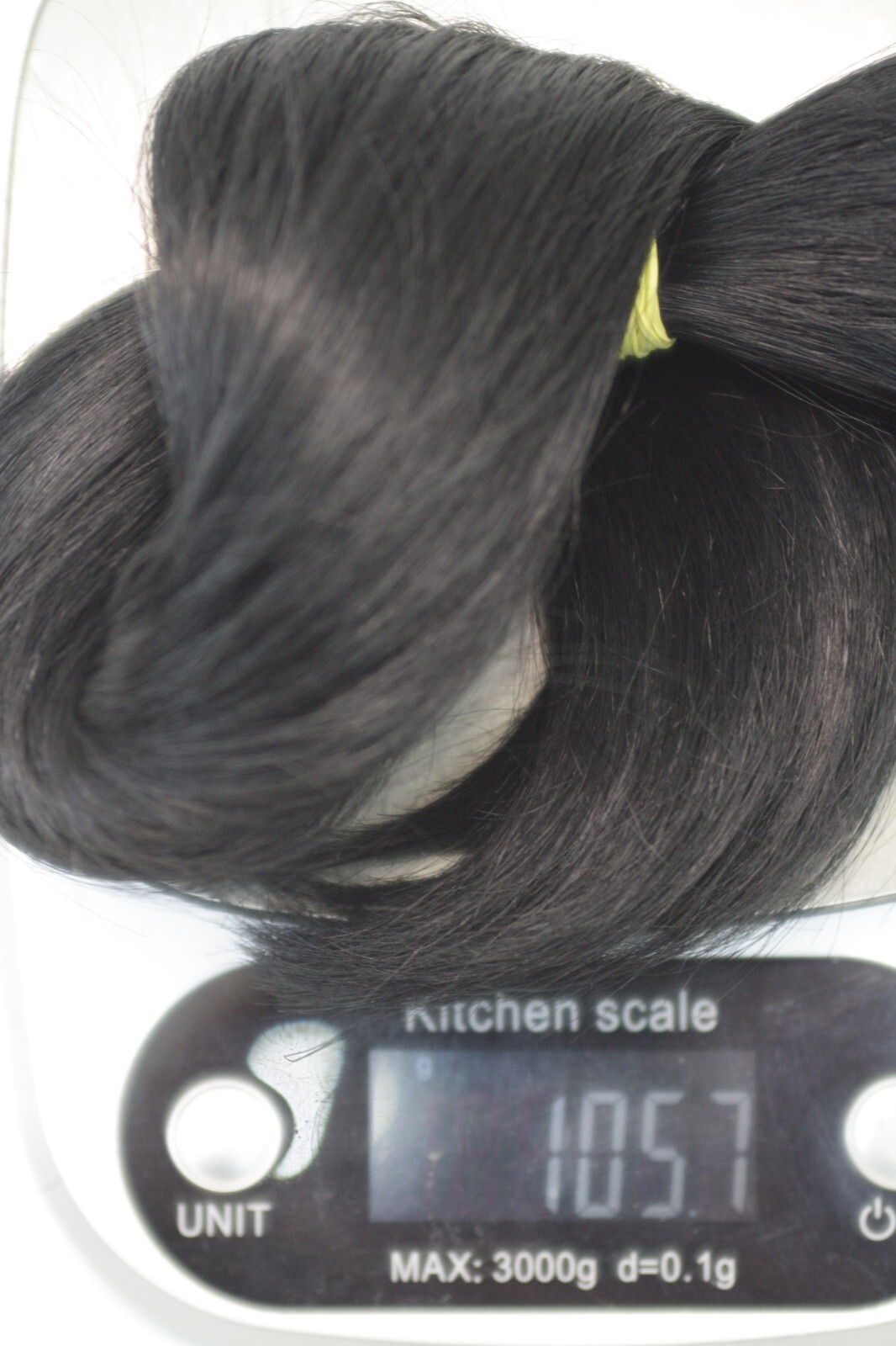 Silky LUX Natural Slavic Ukrainian Black hair extensions 45m/18″ & 105gr/3,7oz