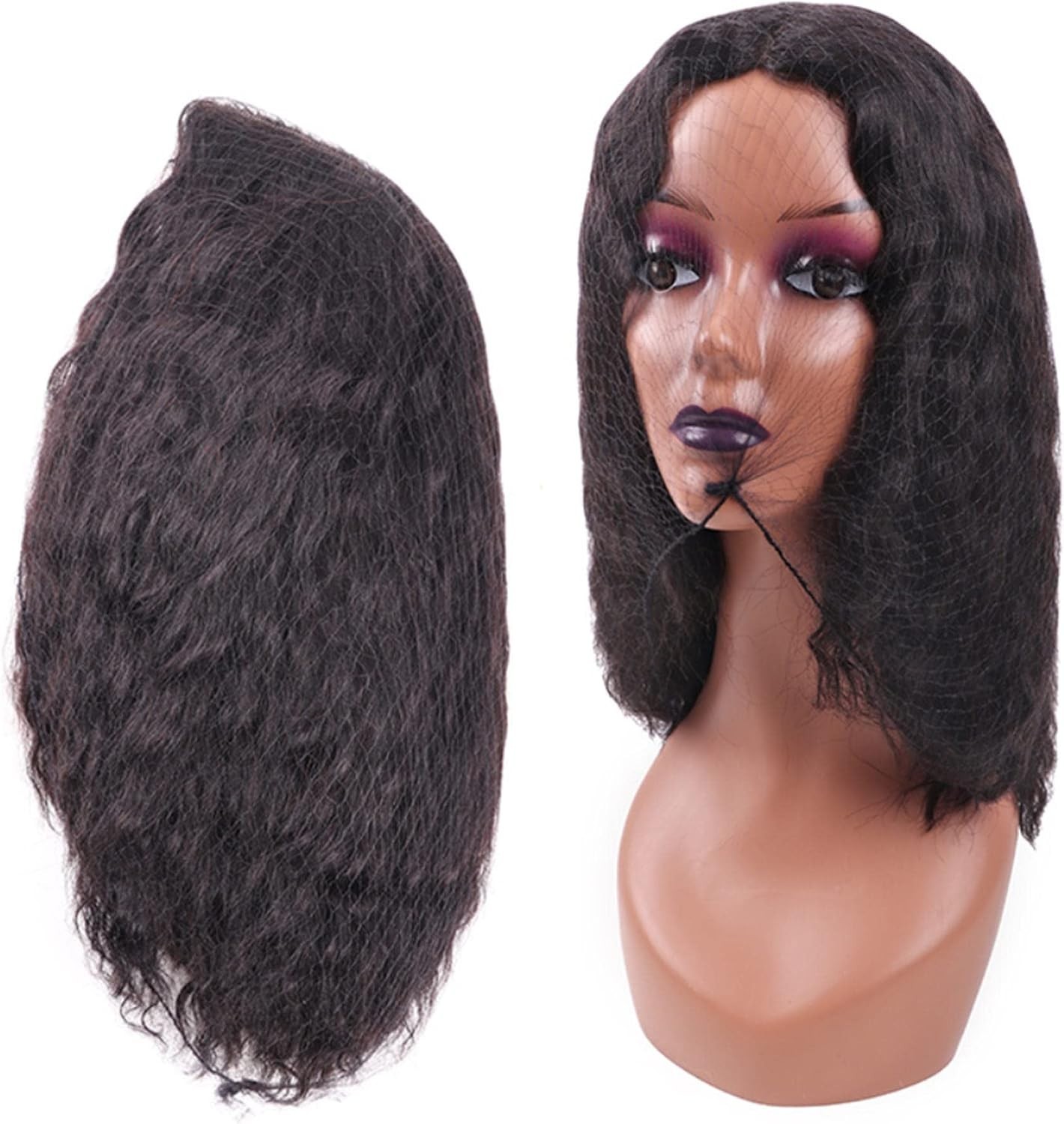 Disposable Black Hair Nets, Invisible & Lightweight, 100 Pcs