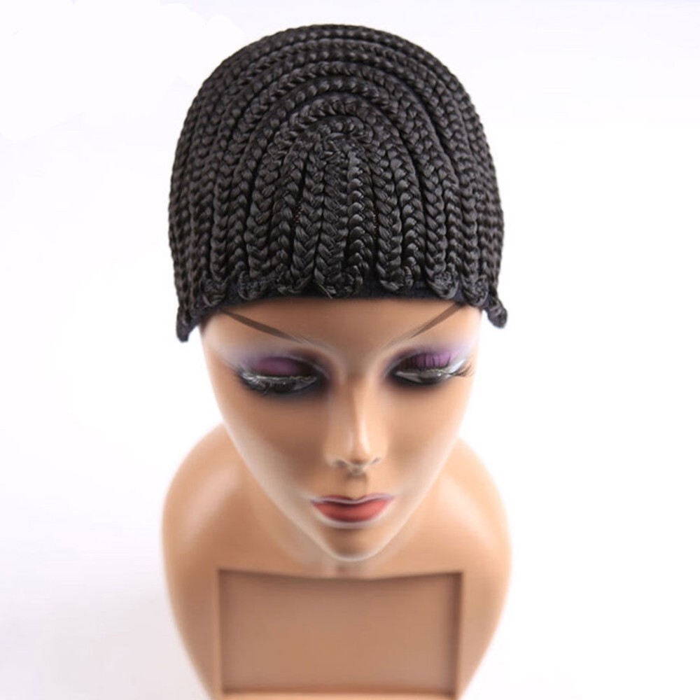 Adjustable Cornrow Wig Cap With Combs for Sew in Weave Crochet Hair Braided Wig