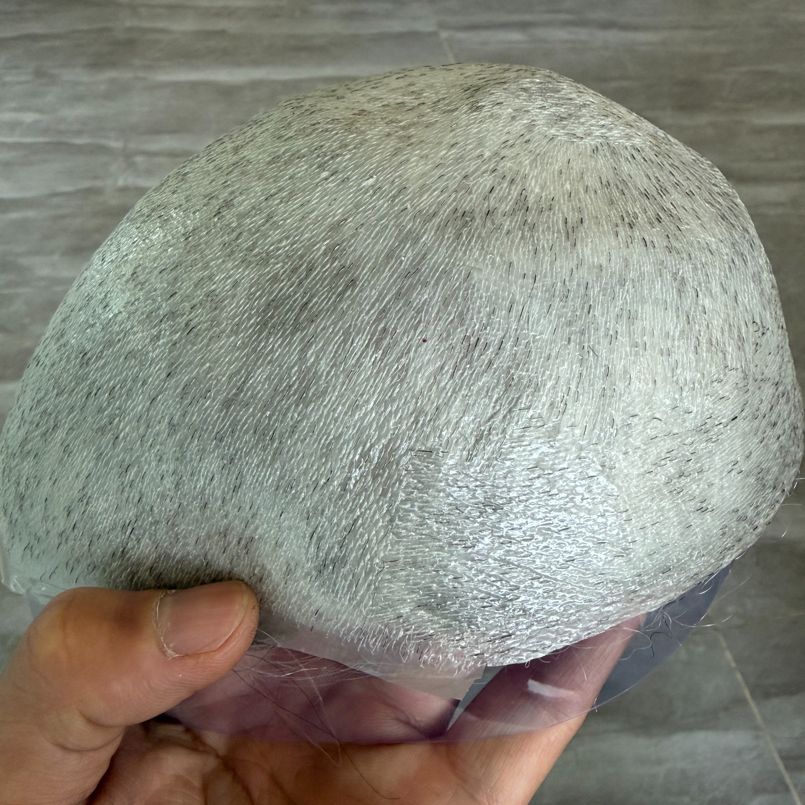 Ultra thin skin Toupee Men Hair Replacement pieces with Natural Hairline Units