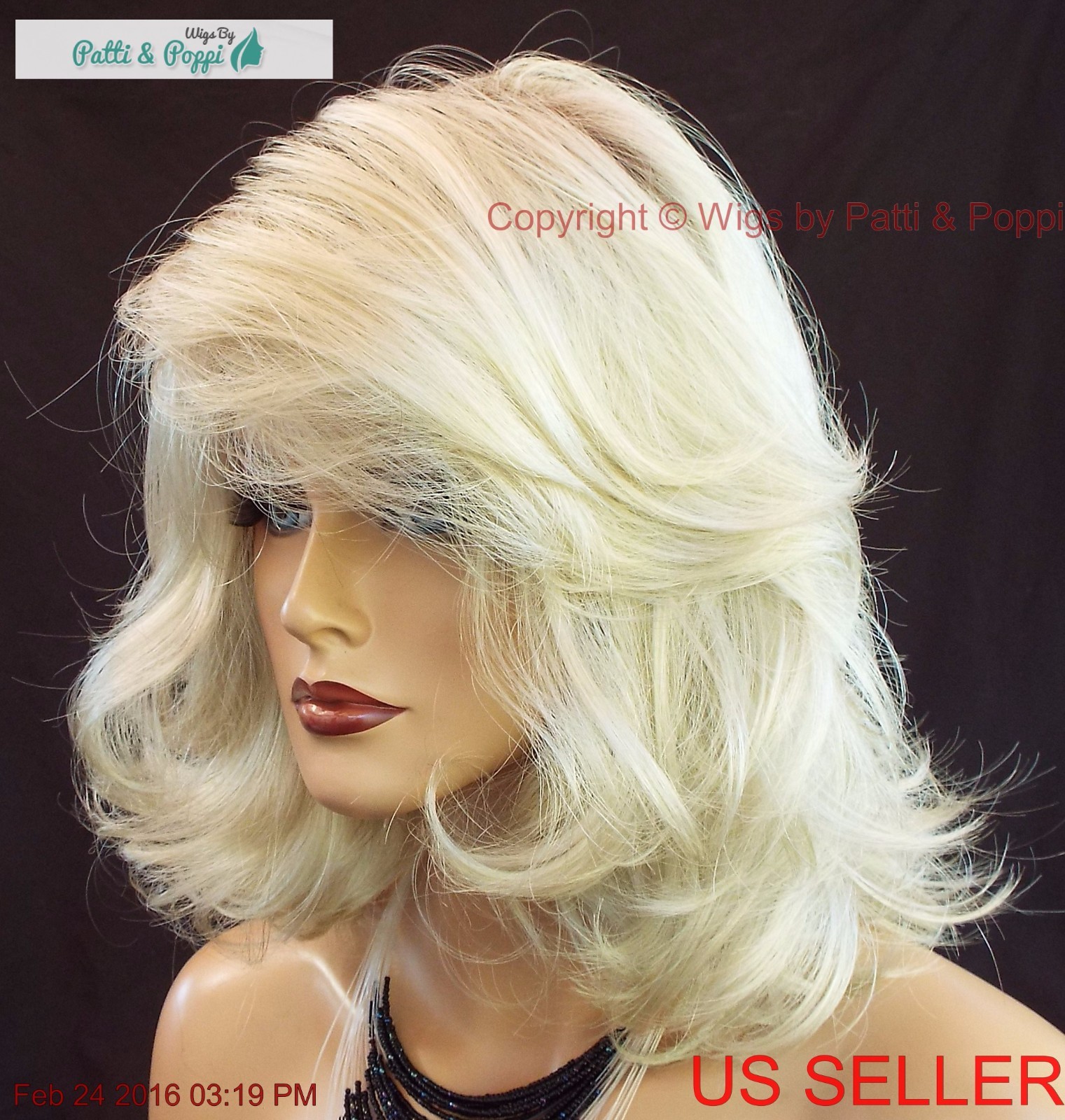 “CARRIE” ROP NORIKO WIG COLOR ☆ CHAMPAGNE R *NIB CLASSY SEXY CUTE 555