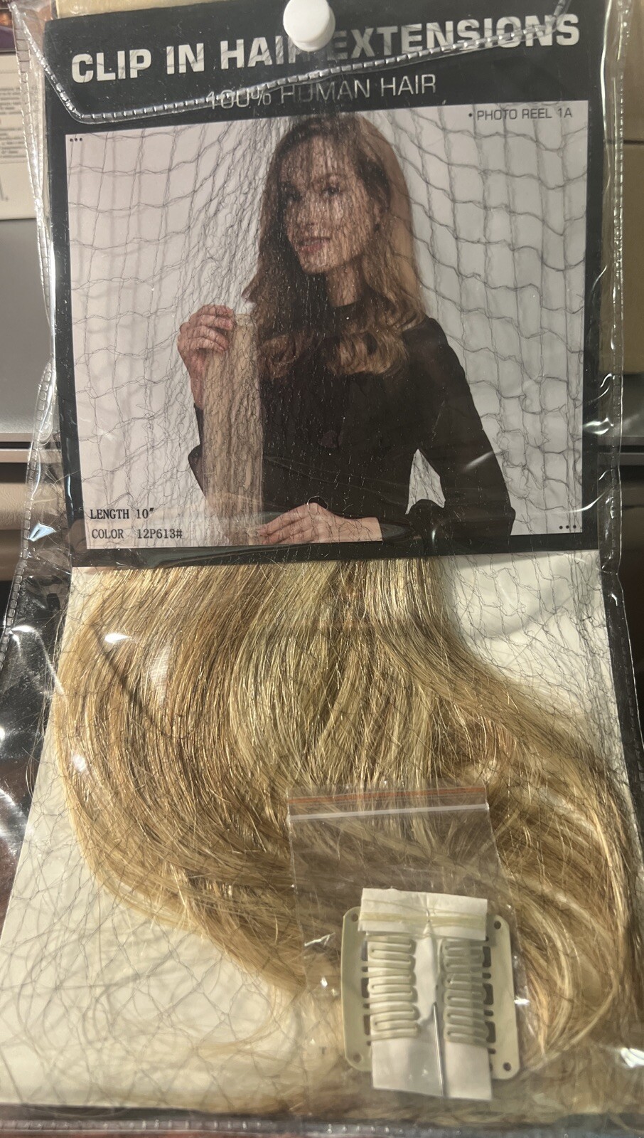 ROSEBUD Clip in Hair Extensions REMY Human Hair 8Pcs 18 Clips Set 10 Inch