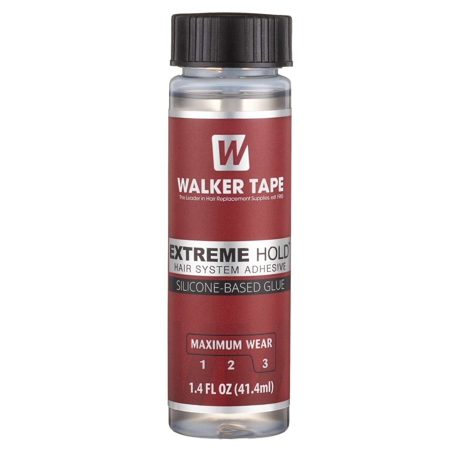 Walker Tape Extreme Hold Brush-On Adhesive 1.4 Fl Oz Maximum Wear Waterproof