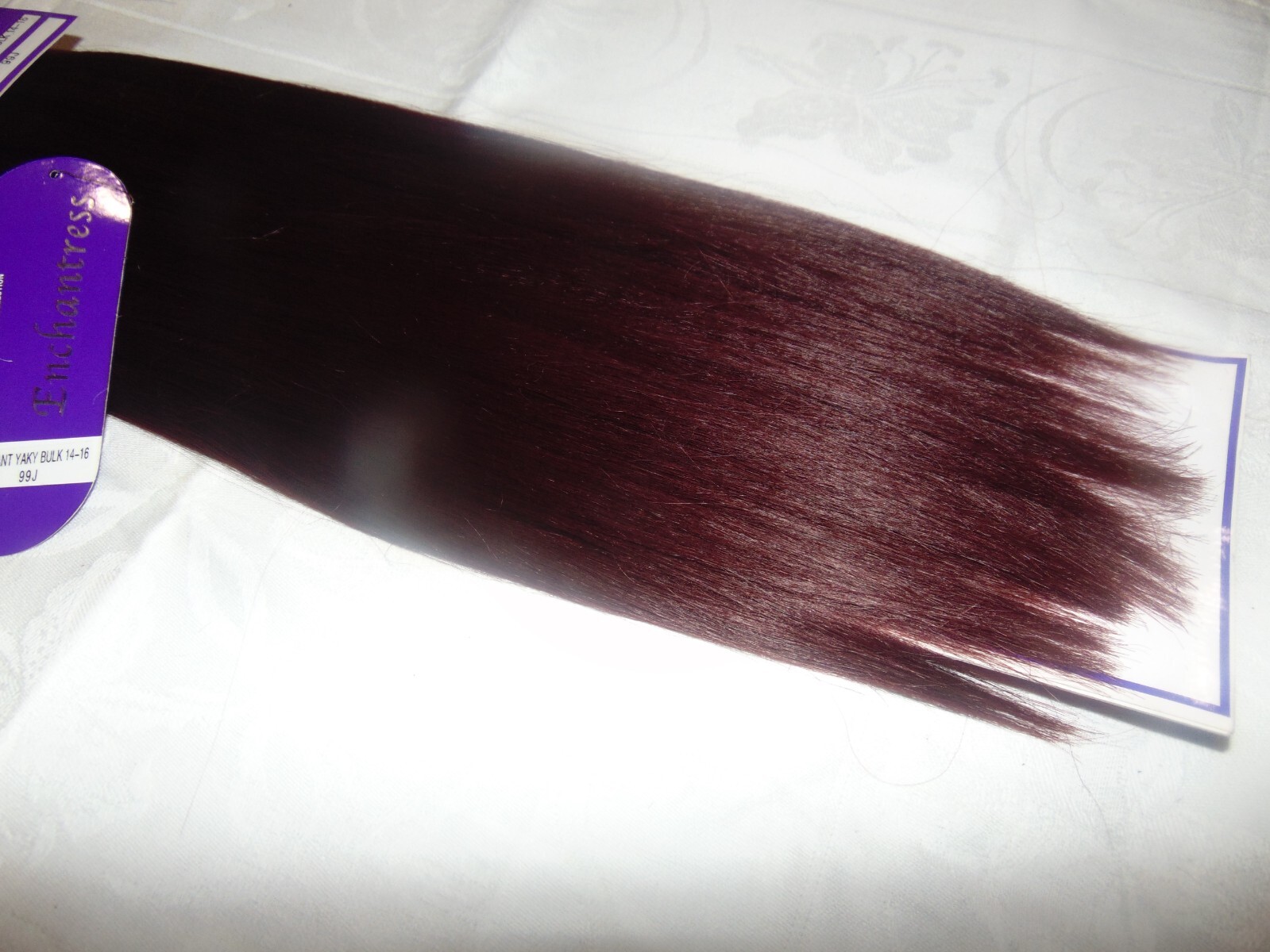 Isis Enchantress Human Hair Yaki Bulk 14-16 Color 99J