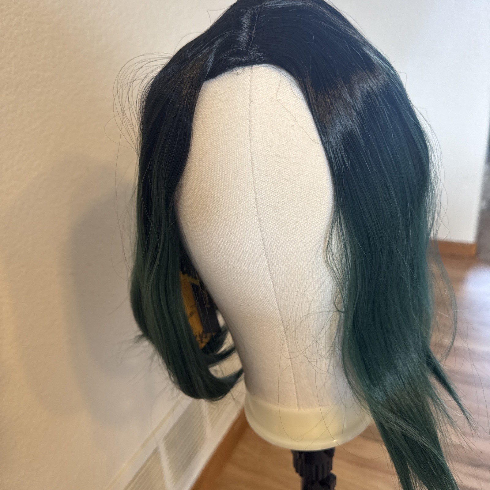 Hard Fronts Hairline Frontal Wig 14”So Soft Rooted Dark GREEN 133