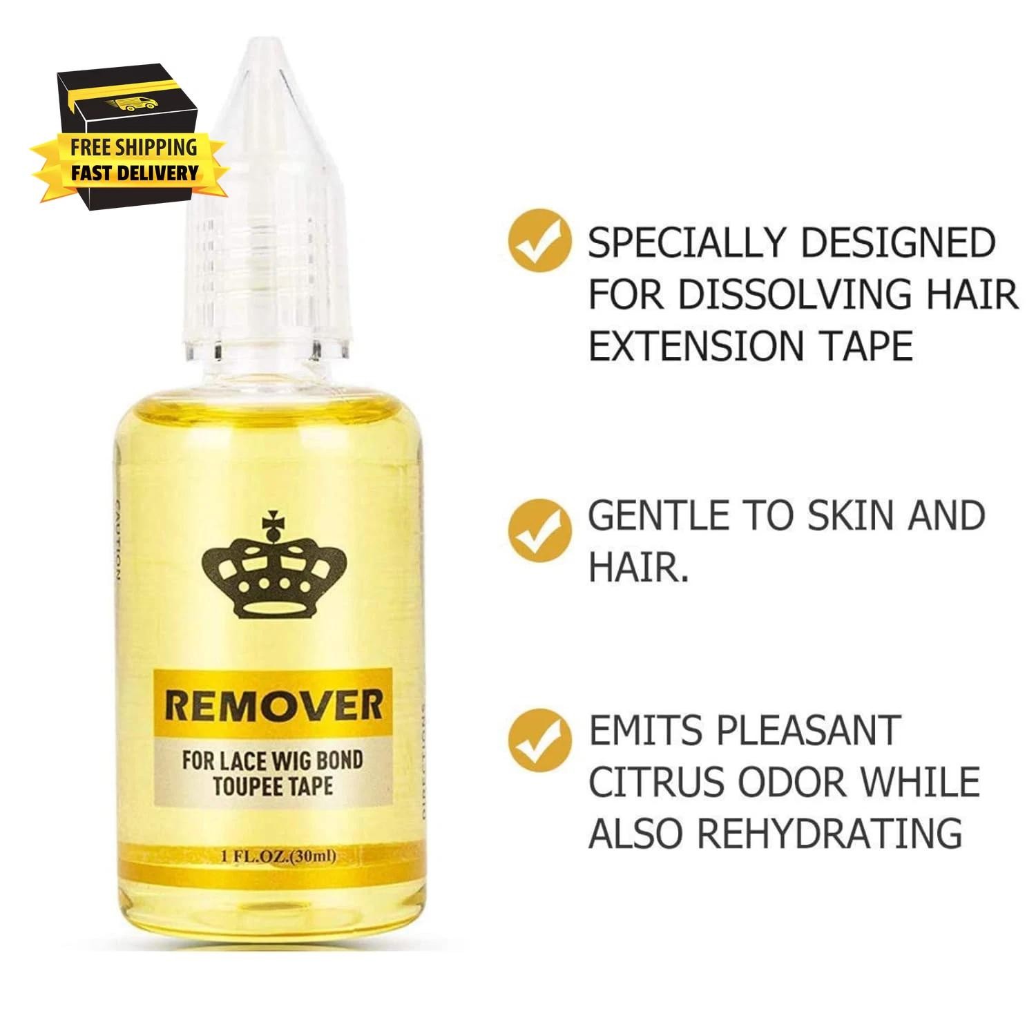 Tape in Extension Remover for Hair Extension Hair Glue Remover Tape Gentle &