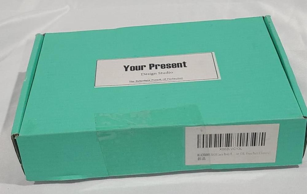 HAIR 4″x4″ Free Part Lace Closure Body Wave 150% Density Unprocessed 16″ human