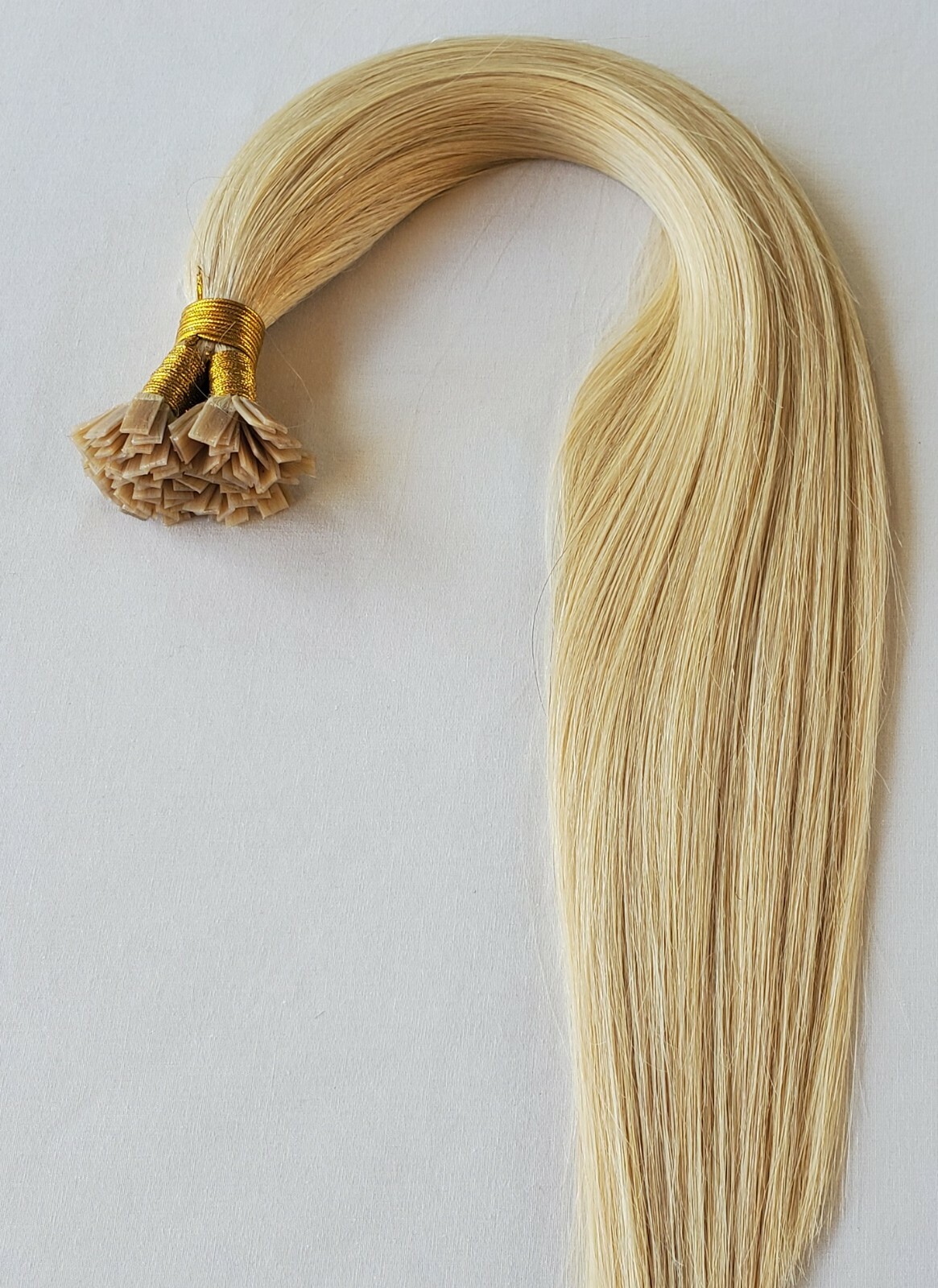 18″,22″ 100 grams,100 strands ,Flat Tip Keratin Remy Human Hair Extensions # 60