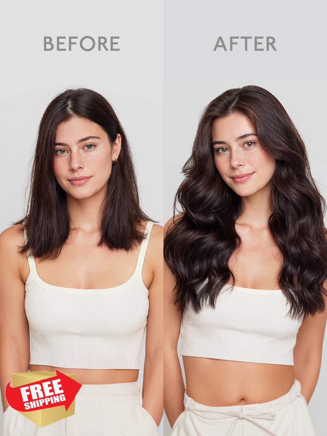 Wennalife Light Brown 8cm 22in tape hair