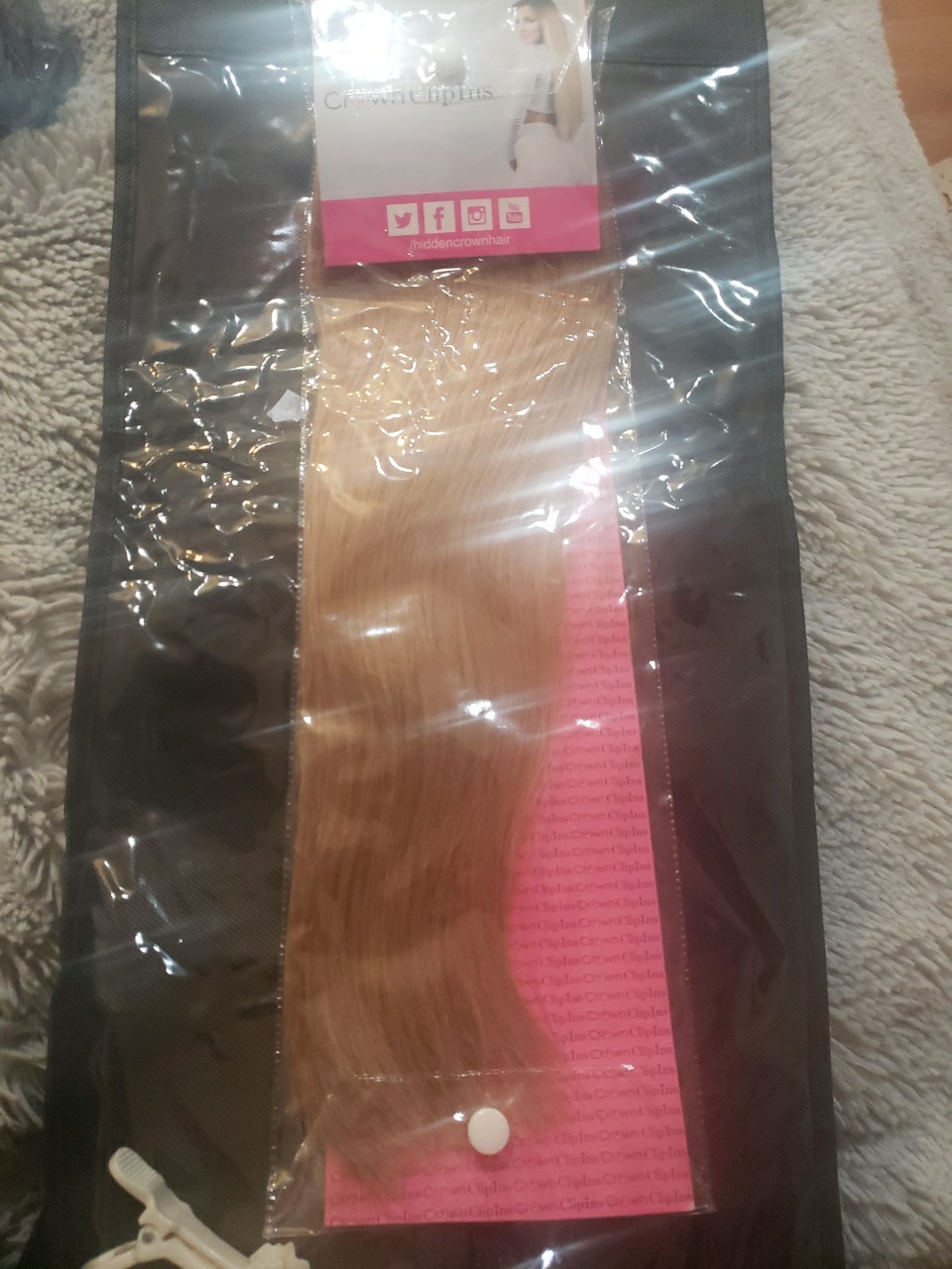 Hidden Crown Human Hair 14″ Clip Ins