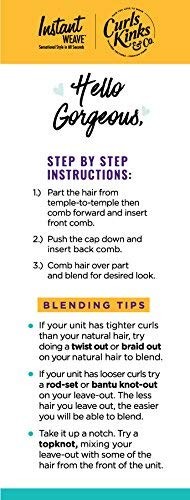 Sensationnel Curls Kinksandco Half Wig – Rain Maker Instant Weave Drawstring