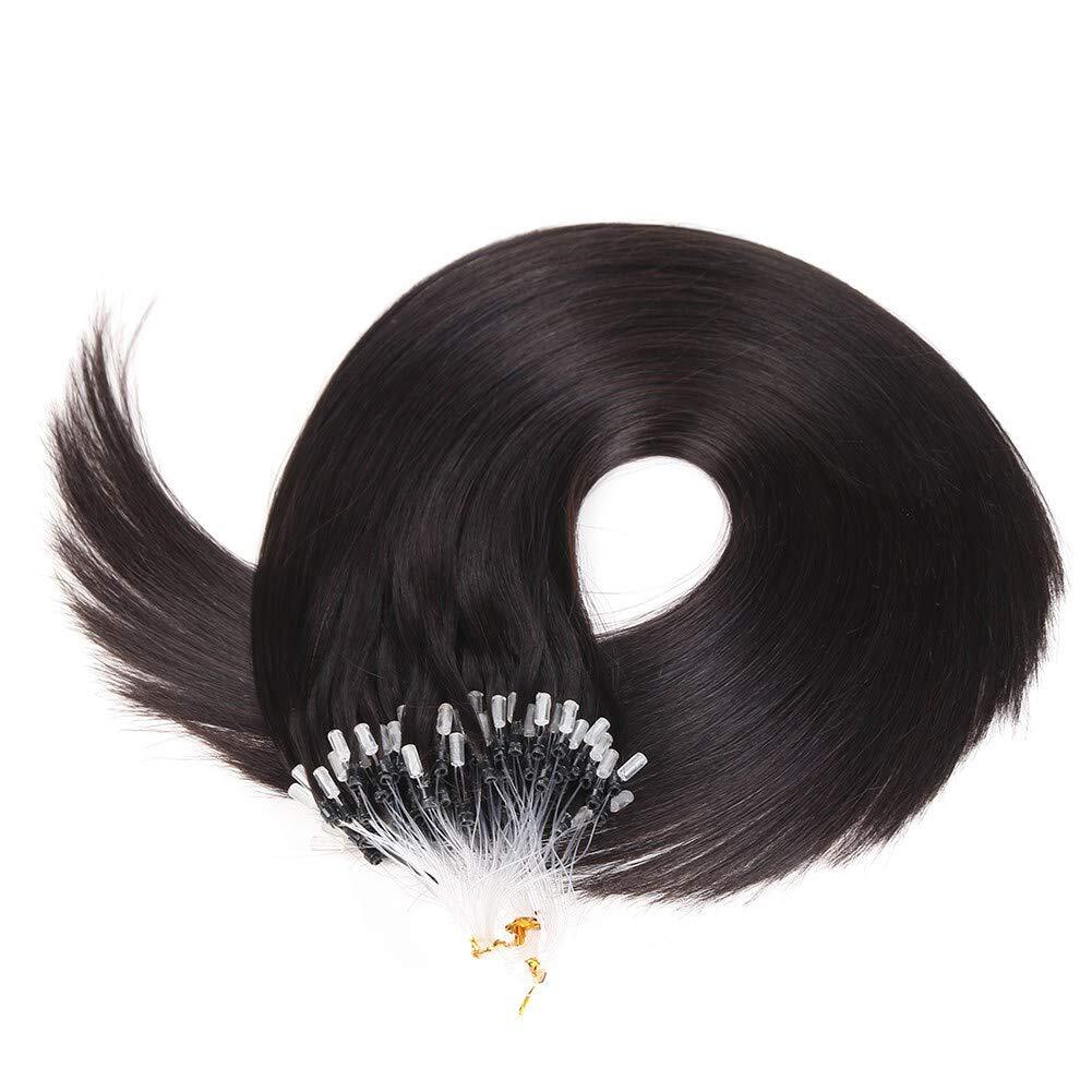 Micro Links Human Hair Extensions Micro Loop Beads Tip Remy Straight Hair 16-26″