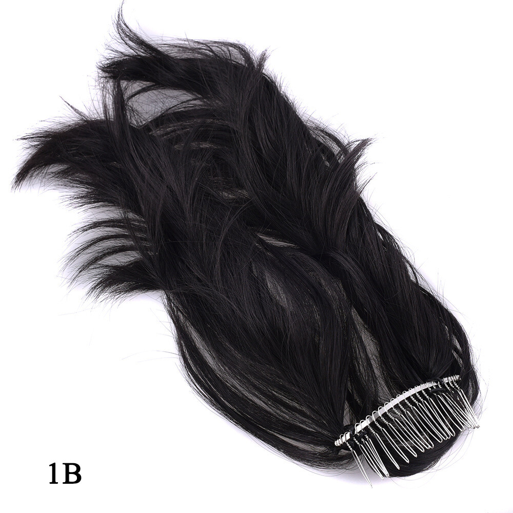 Messy Bun Hairpiece Comb Clip in Ponytails Versatile Pony Tail Hair Chignon Updo