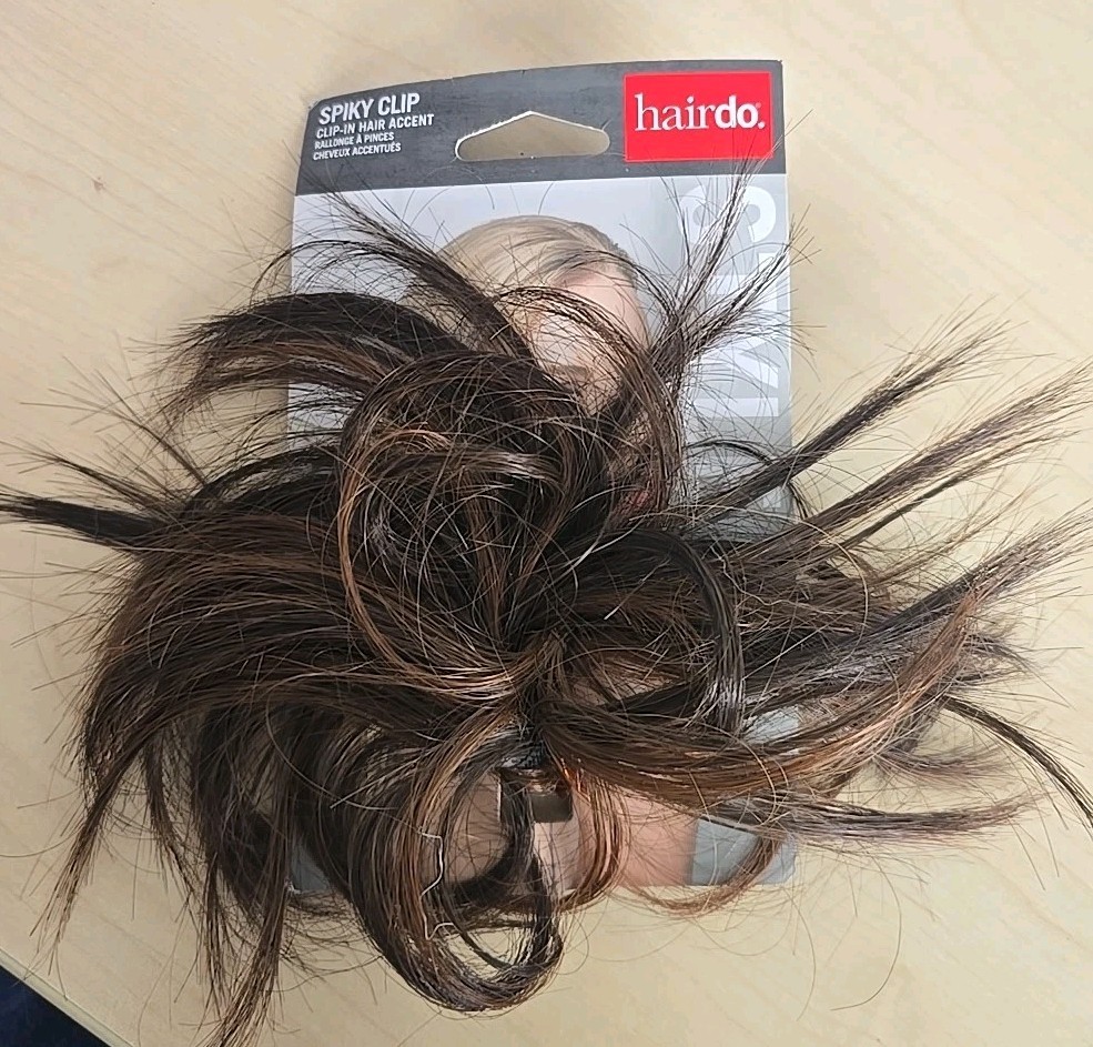 Hairdo Spiky Clip Textured Natural Looking Hairpiece Clip by Hairuwear – R6/30H-