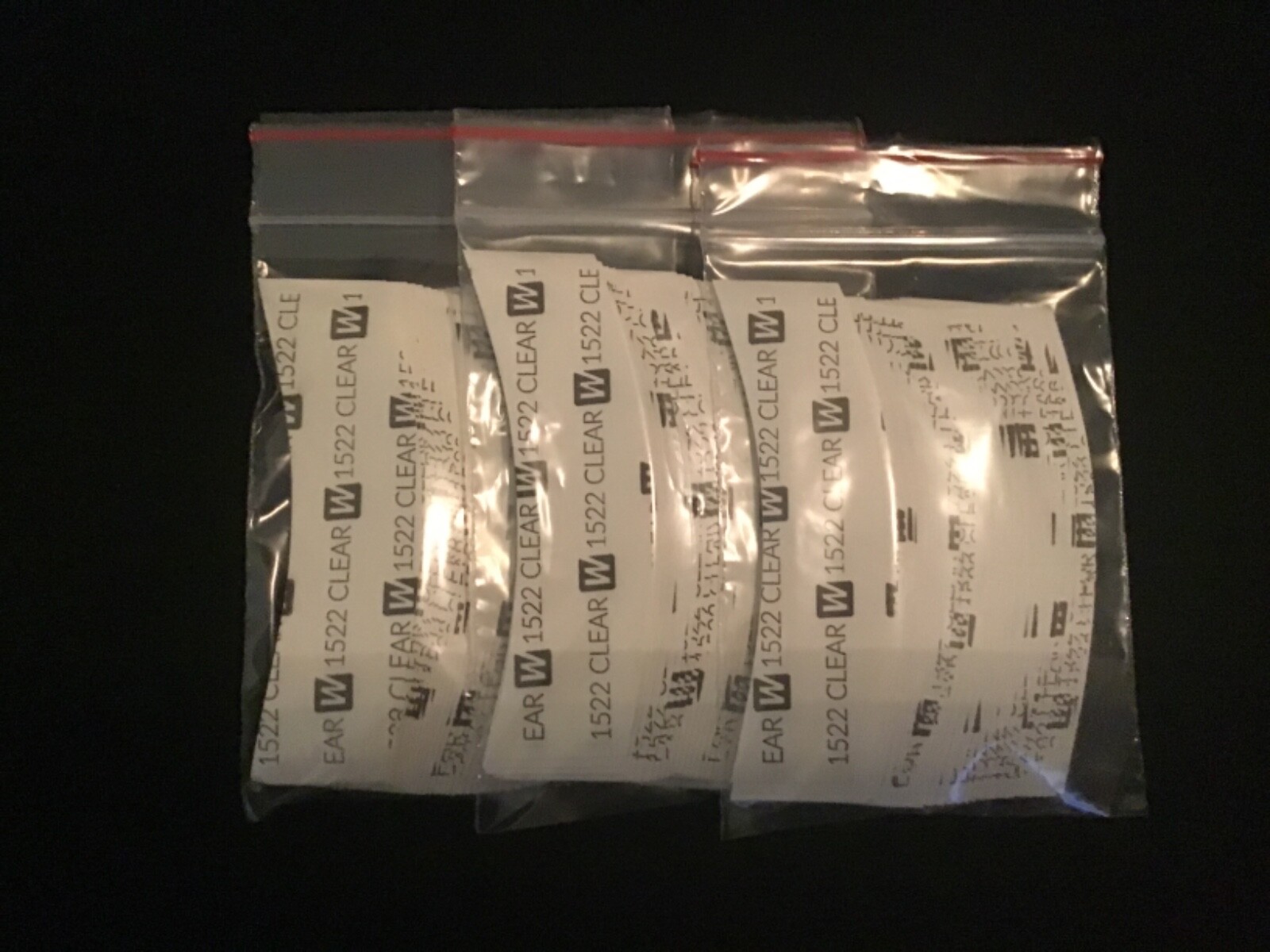 Walker 3M 1522 -108 Pc C Contour – 3-Packs -Hairpiece Tape .Poly Wig System .NEW