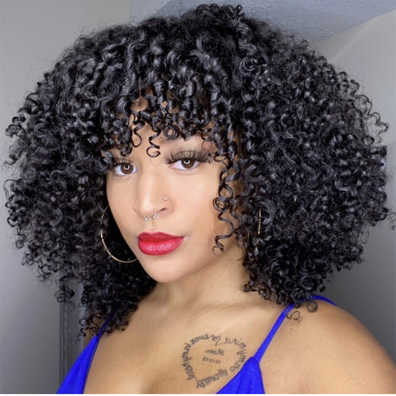 Sassy Curly Tape in Human Hair Extension Brazilian Skin Weft Tape on Hair 40Pcs