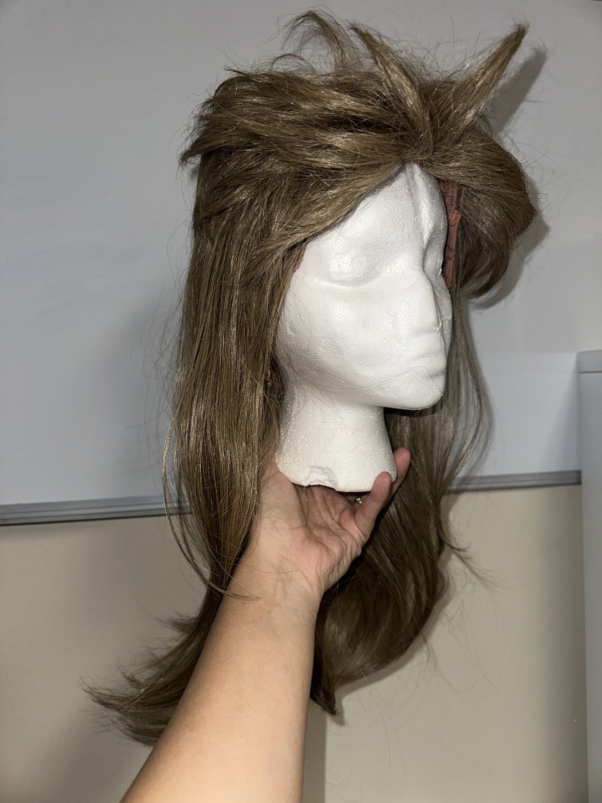 Unknown Wig Brand Ash Blonde Balayage Light Brown Mullet 70’s 80’s Cosplay