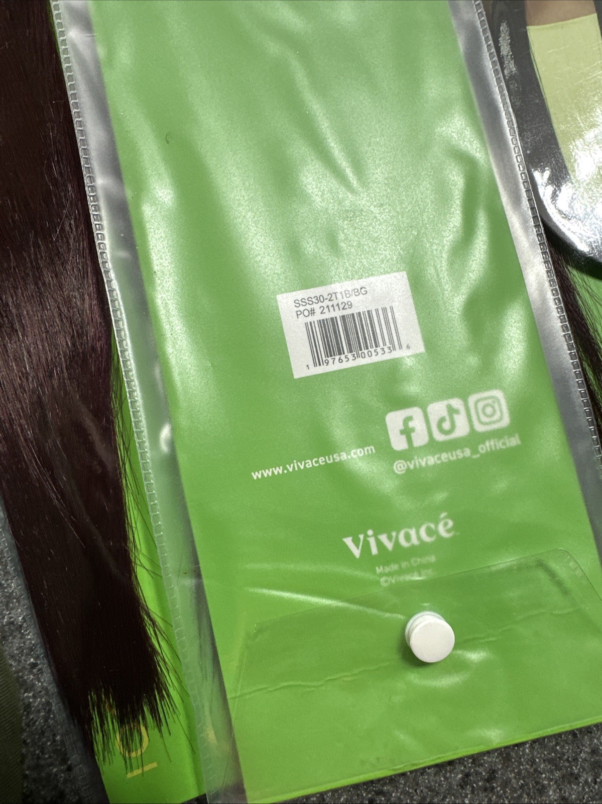 Lot Of 3 Vivace Saemoshi Bundle – Straight New Color 2T1B/BG All NEW Unopened