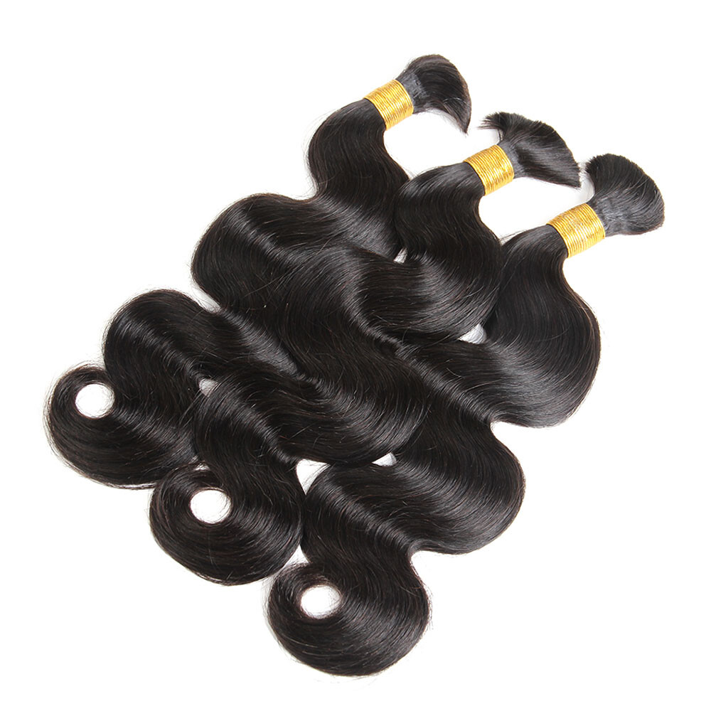 Bulk Braiding Hair Human Hair Micro Braids Brazilian Body Wave Bulk Hair No Weft