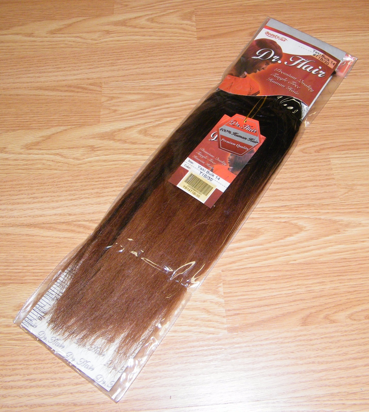Dr. Hair – Yaki Deep Wave 14 (T1B/30) Ombre Style Human Hair Extension **READ**