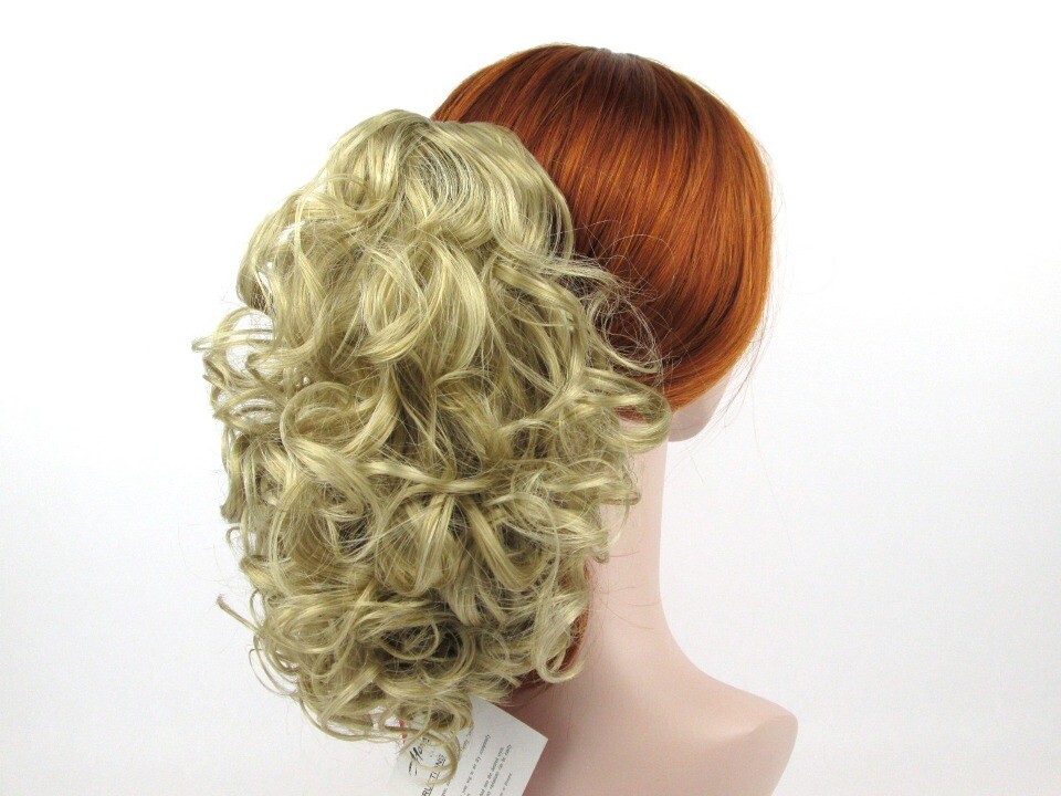 11″ LONG LOOSE SPIRAL CURLS CURLY HAIRDO HAIRPIECE PONYTAIL CLAW CLIP ON PHOEBE