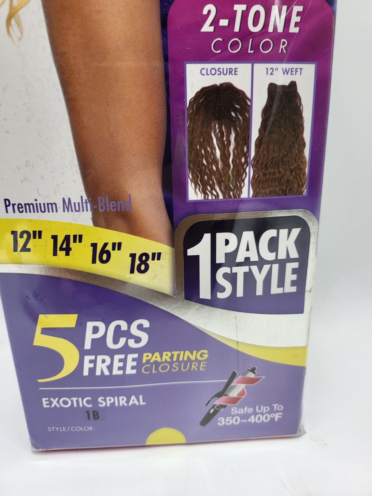 Senationnel Snap Exotic Spiral 1pk For Full Hair Weave
