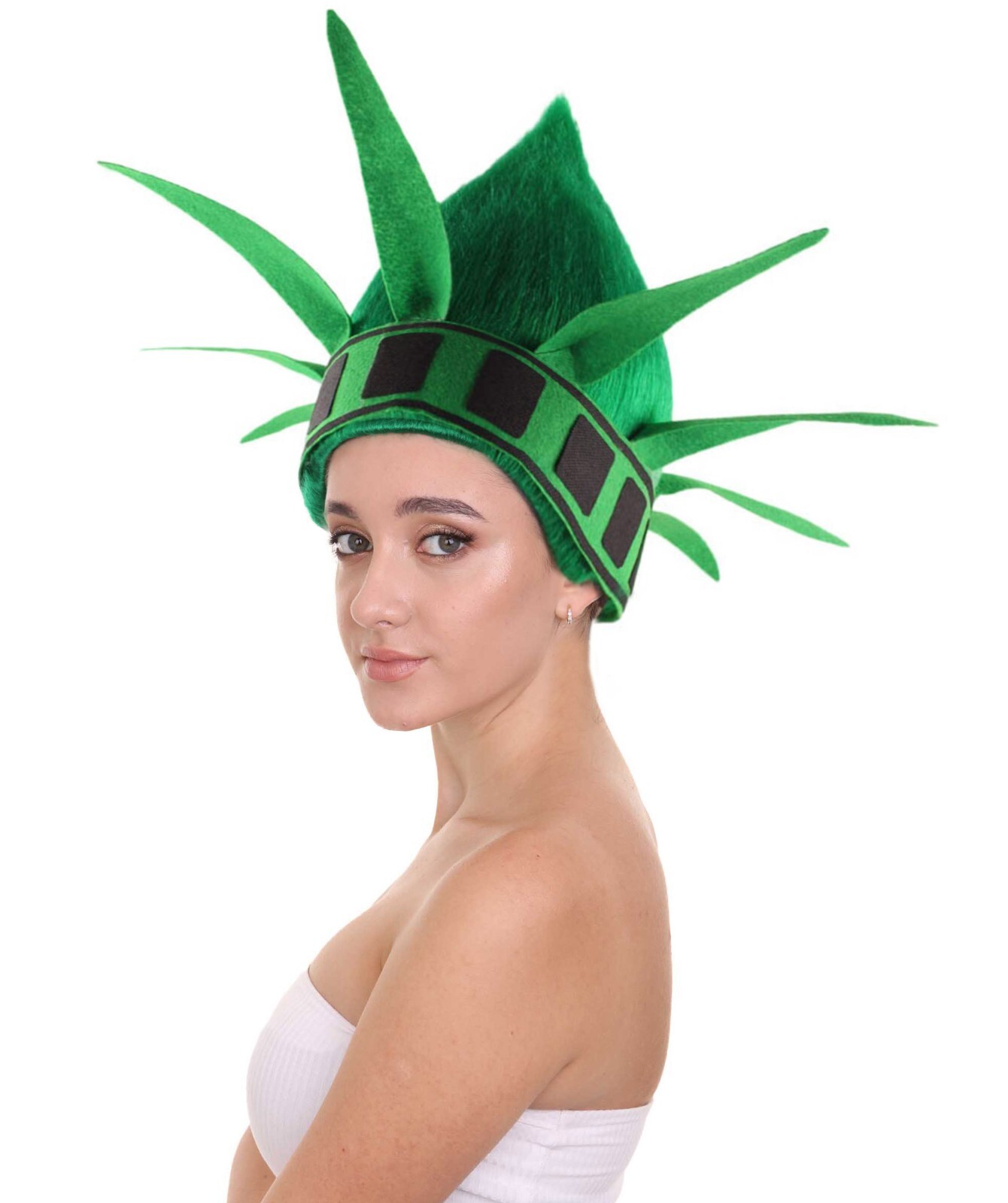 The Statue of Liberty Wigs, Women’s Sports Wigs, Premium Breathable Capless Cap