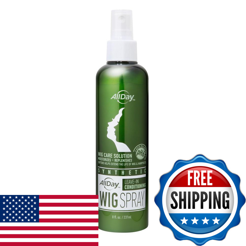 Allday Locks Synthetic Wig Spray – Refreshing Leave-In Conditioner For