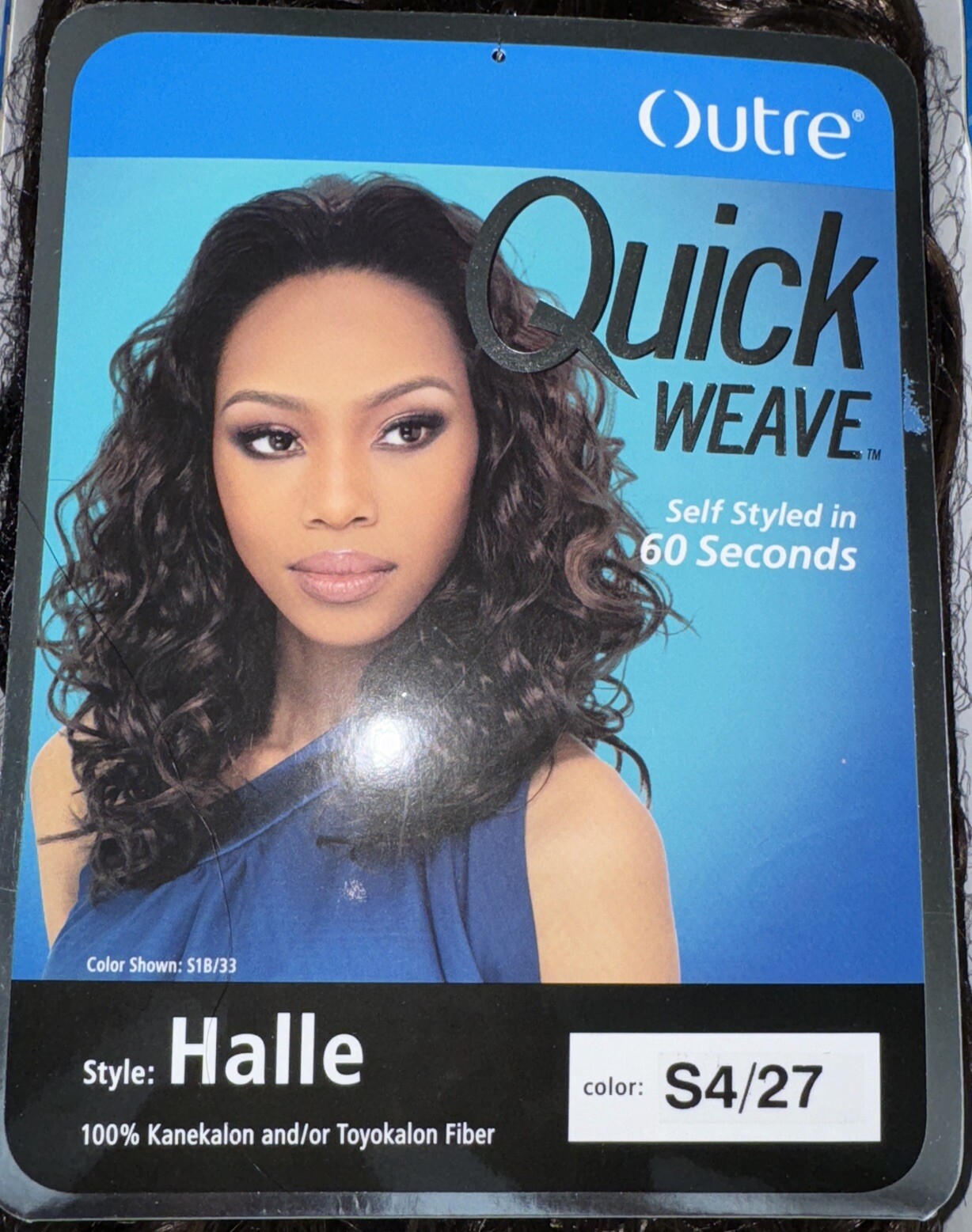 Outre Quick Weave Self Styled In 60 Seconds Halle Color S4/27
