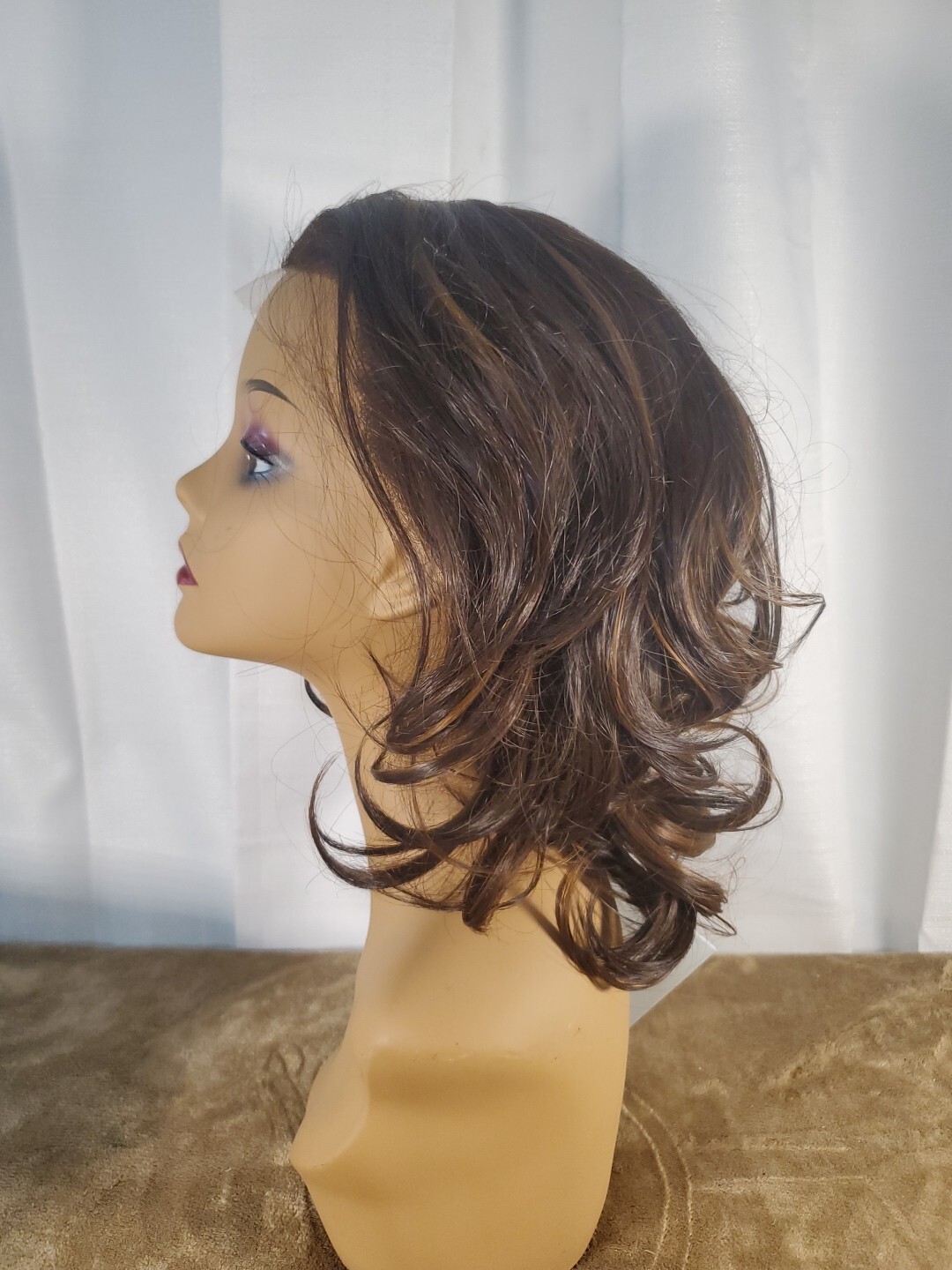 Aplus Ozone Synthetic Swiss Lace Front 004NW Wig Soft Body Wave Heat Resistant