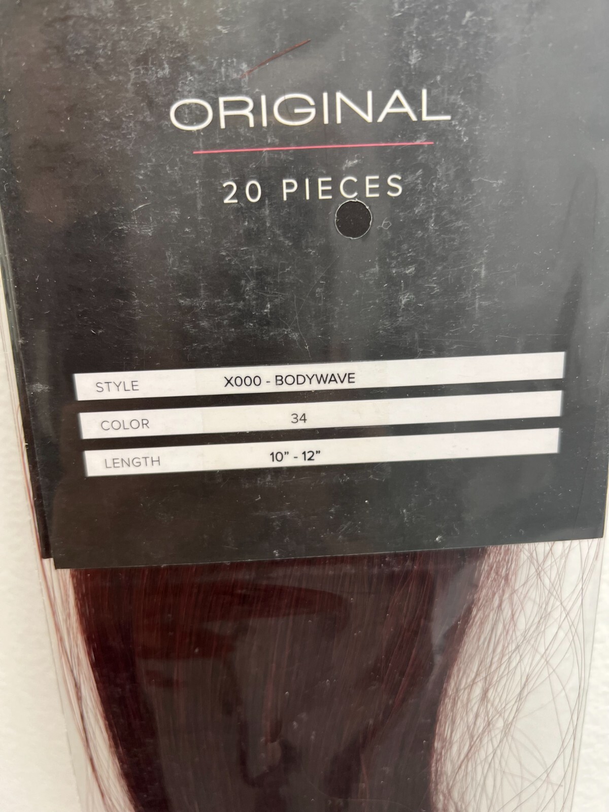 HOTHEADS Hair Extensions / Tape-ins / #34 / 10-12″ / Brand New / Body Waved