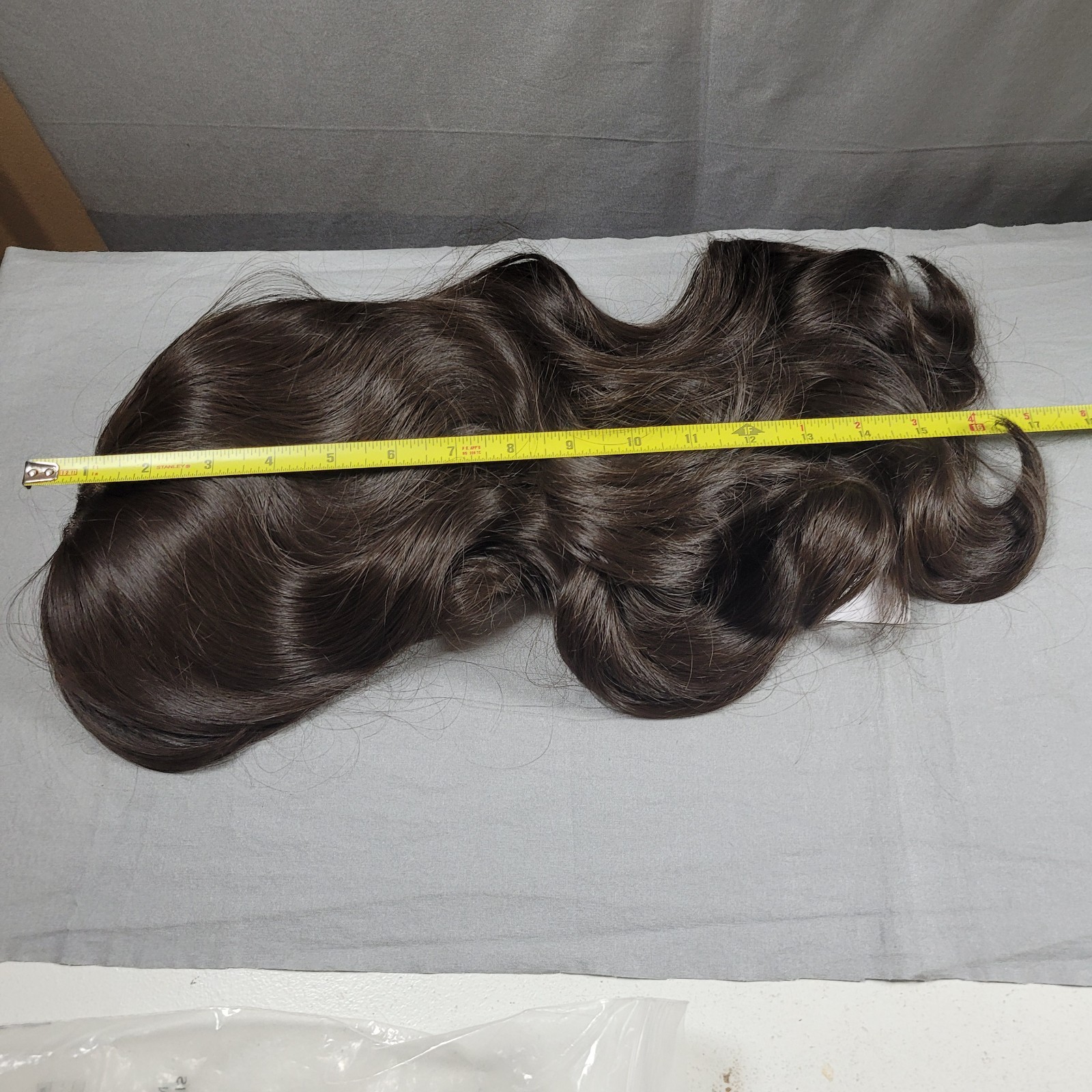 Golden Black Brown Wavy Bob Style Cosplay Wig Bangs Halloween Heat Resistant 17+