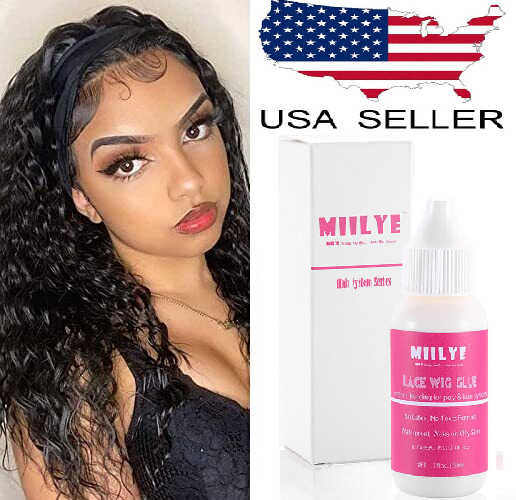 Wig Glue For Front Lace Wig 1.3oz Invisible Bonding Glue Strong Hold Lace Wig