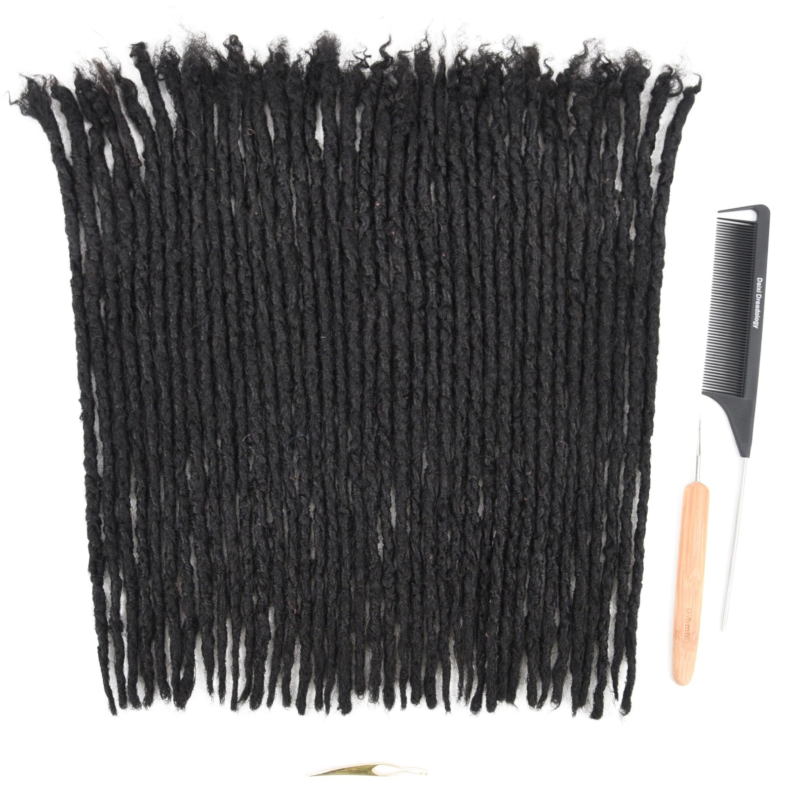 Originea Daixi Handmade Interlocking Locs 100 Real Human Hair Permanent Loc