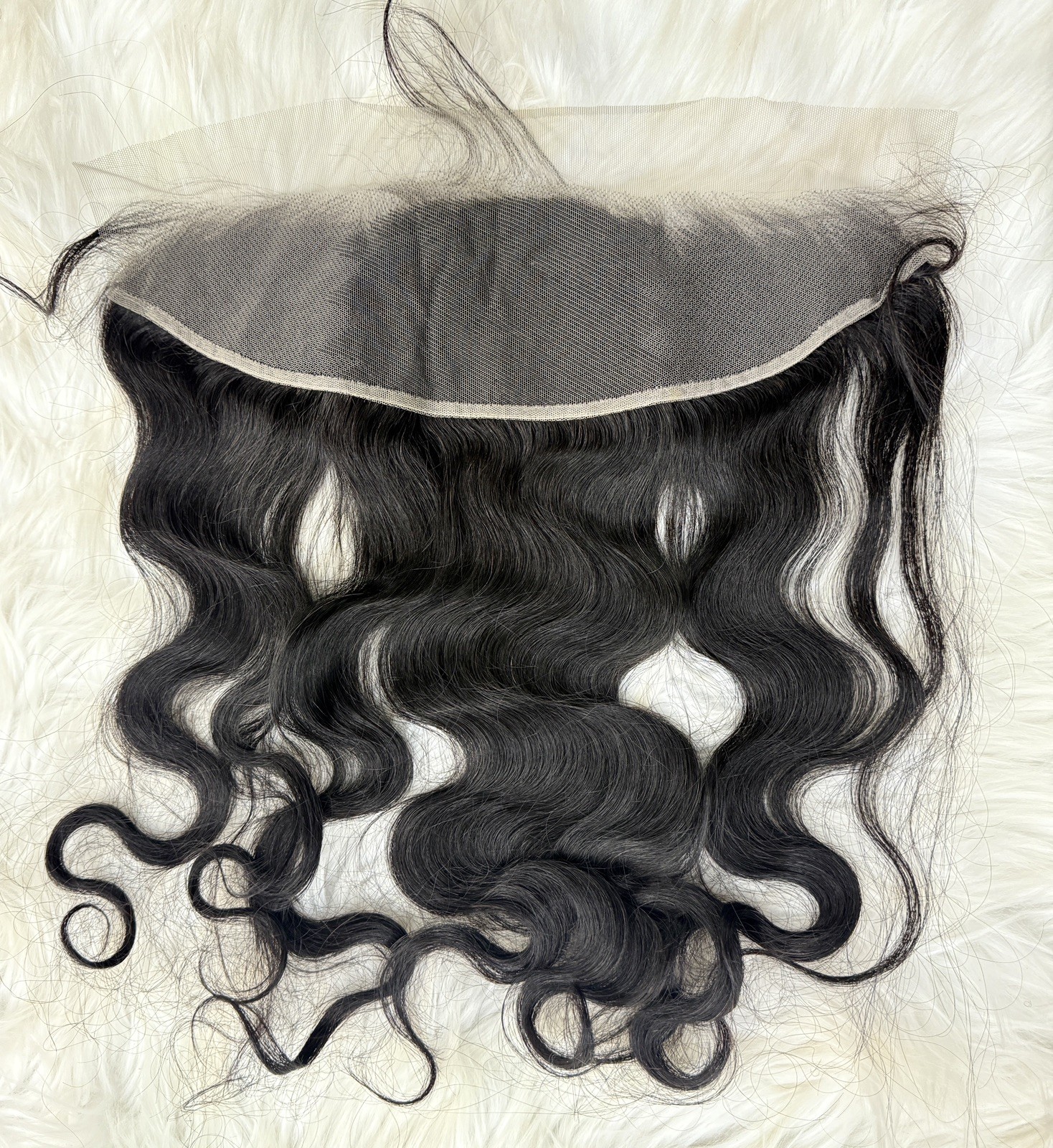 Malaysian Body Wave Virgin Human Hair 13×4 Swiss Ear to Ear Lace Frontal Closure